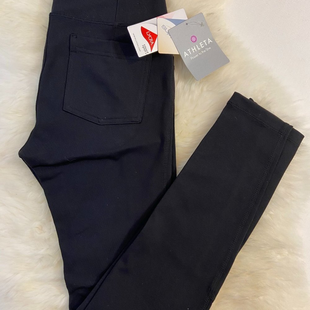 Athleta Black Yoga Leggings Jeggings